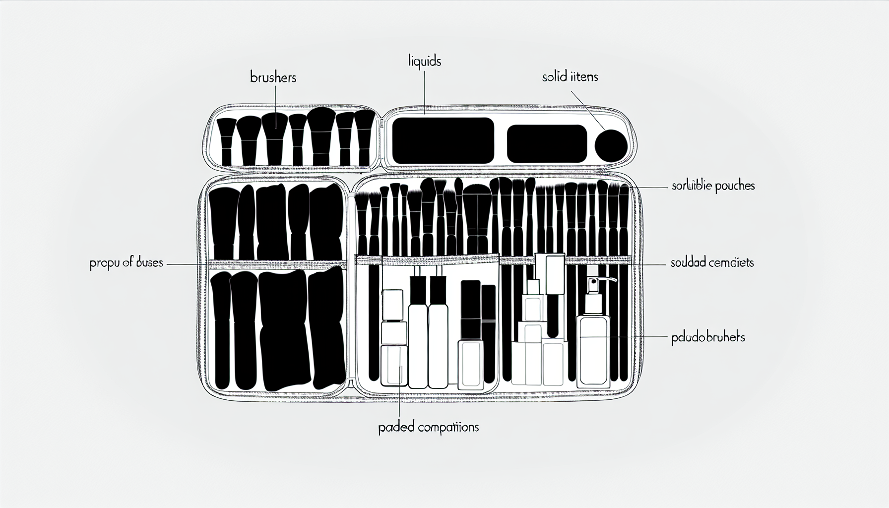 Entretien et organisation d'une vanity case rigide — My Vanity