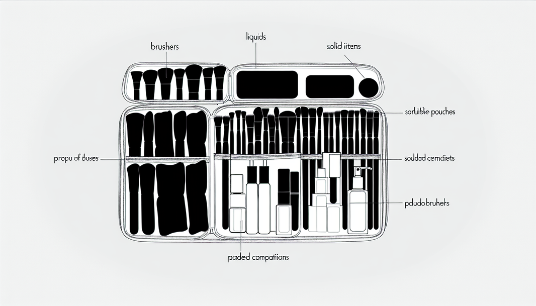 Entretien et organisation d'une vanity case rigide — My Vanity