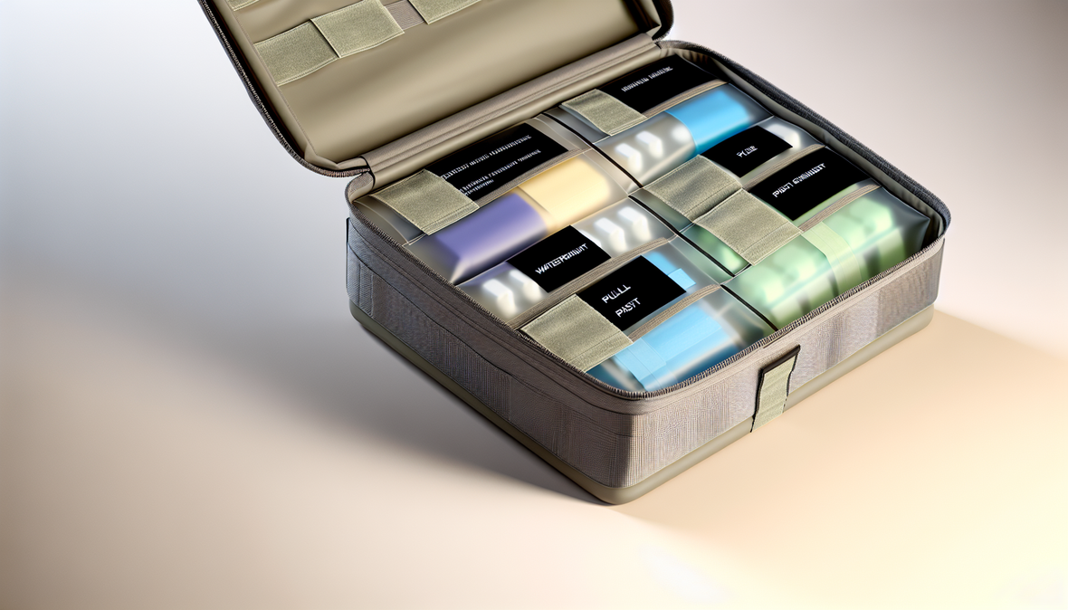 trousse compartimentée
