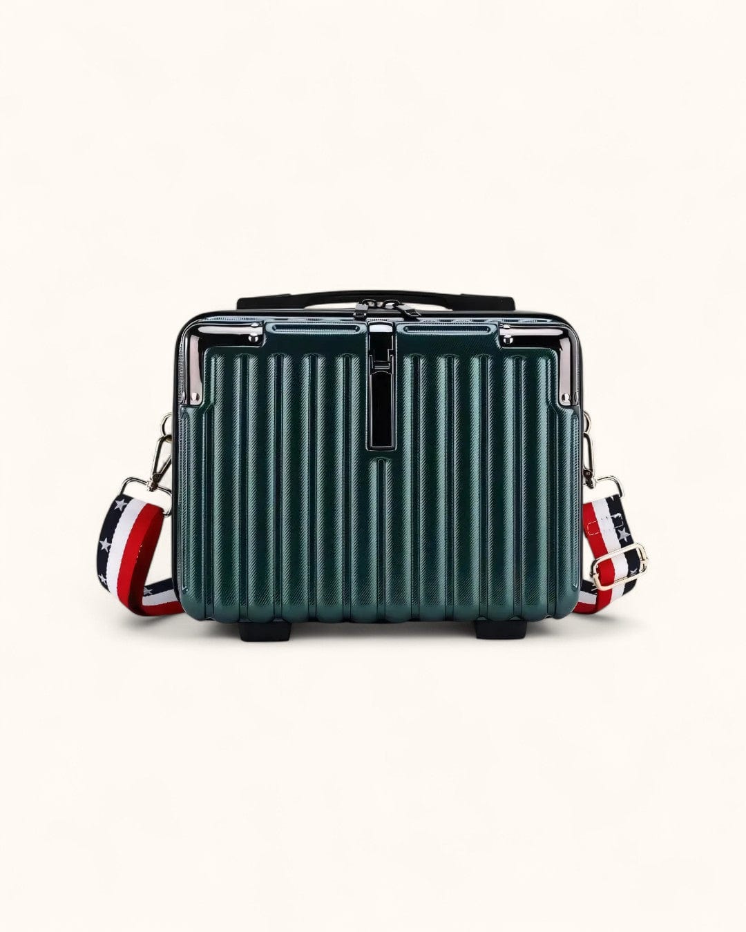 vanity case rigide dark green My Vanity