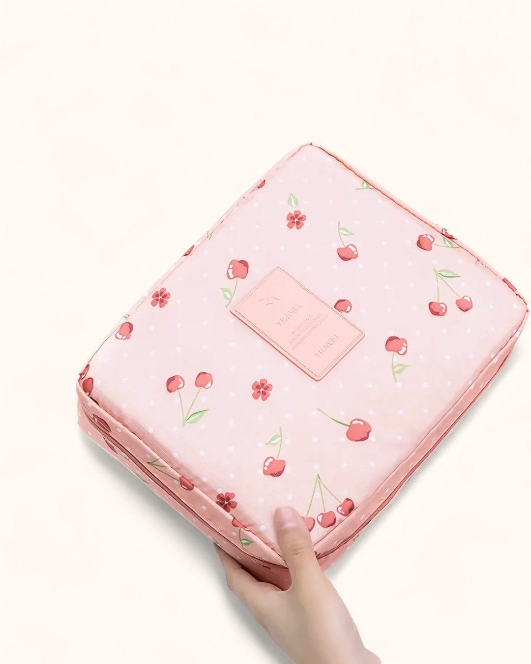 vanity souple avec compartiment Pink Cherry MY VANITY