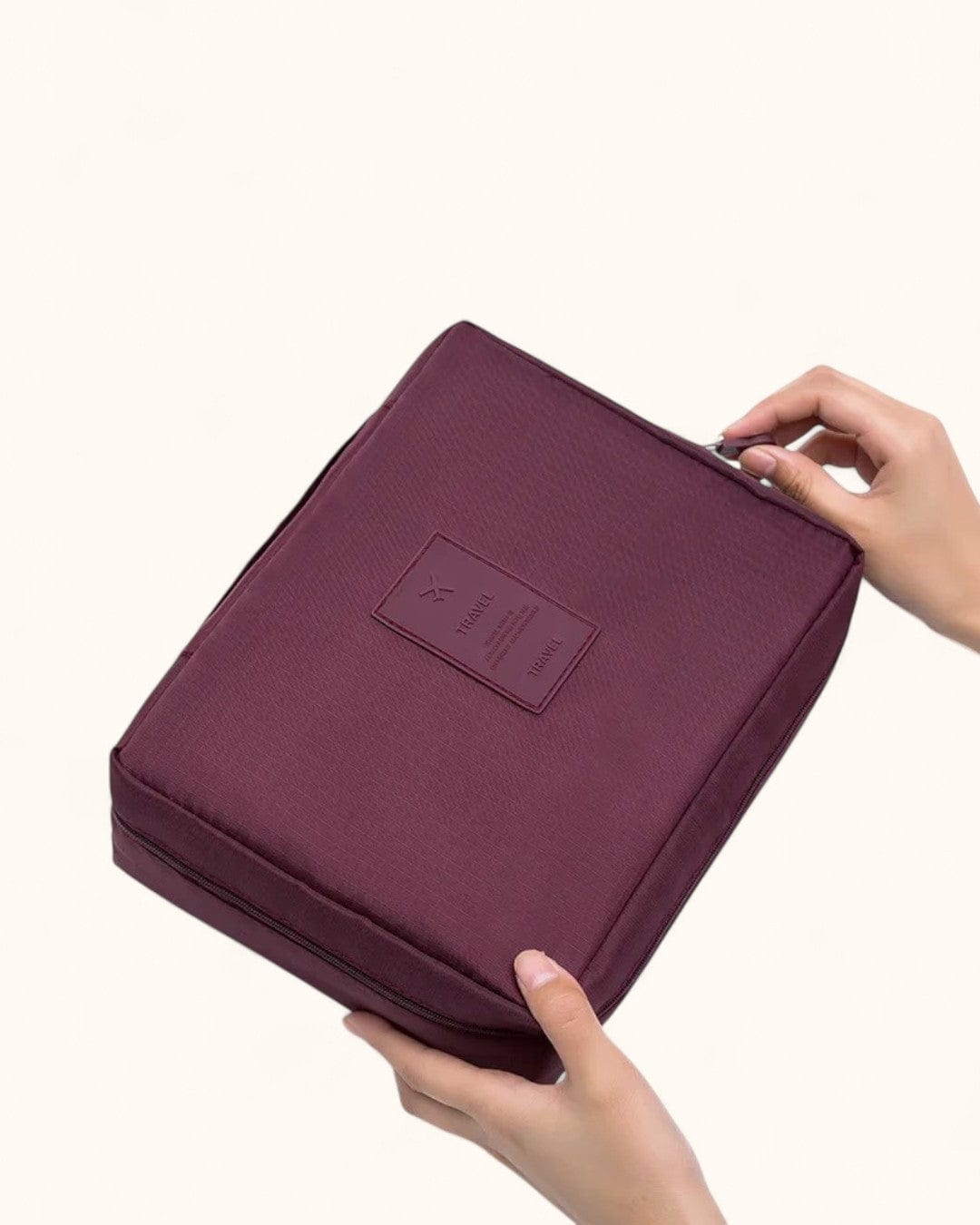 vanity souple avec compartiment Wine Red MY VANITY